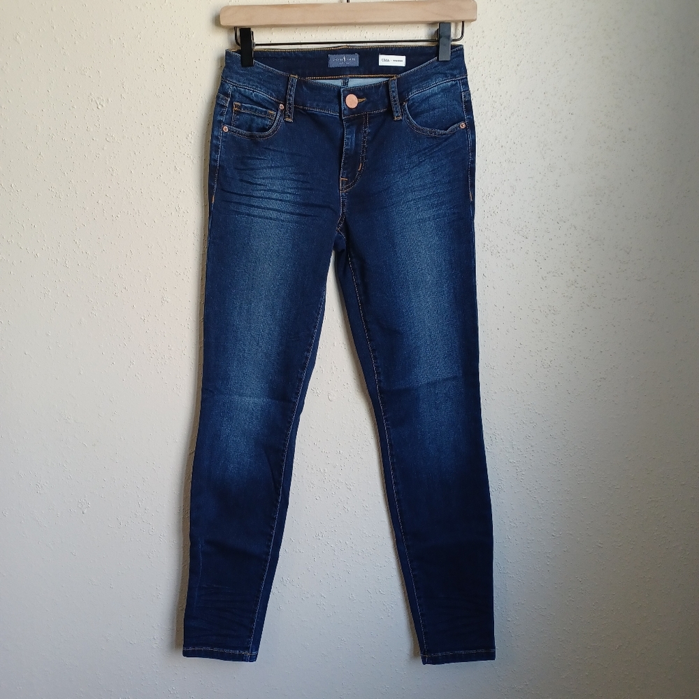 Jacob Davis UMA Ankle Skinny Dark Wash Jeans Size 25